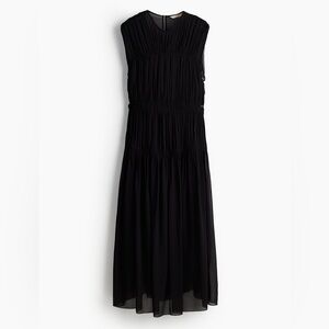 Like new, H&M Black Sleeveless Tiered Maxi Dress